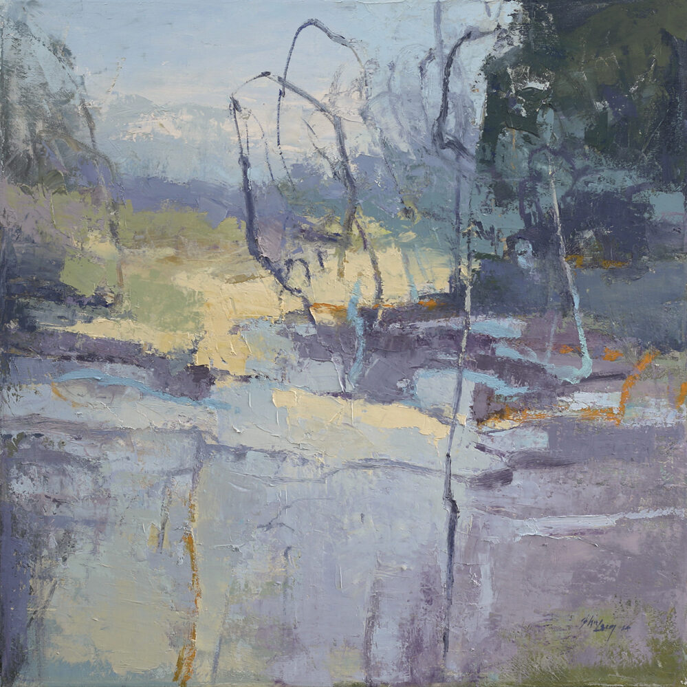 From Tookayerta Creek I: 610x610mm_oil on linen
