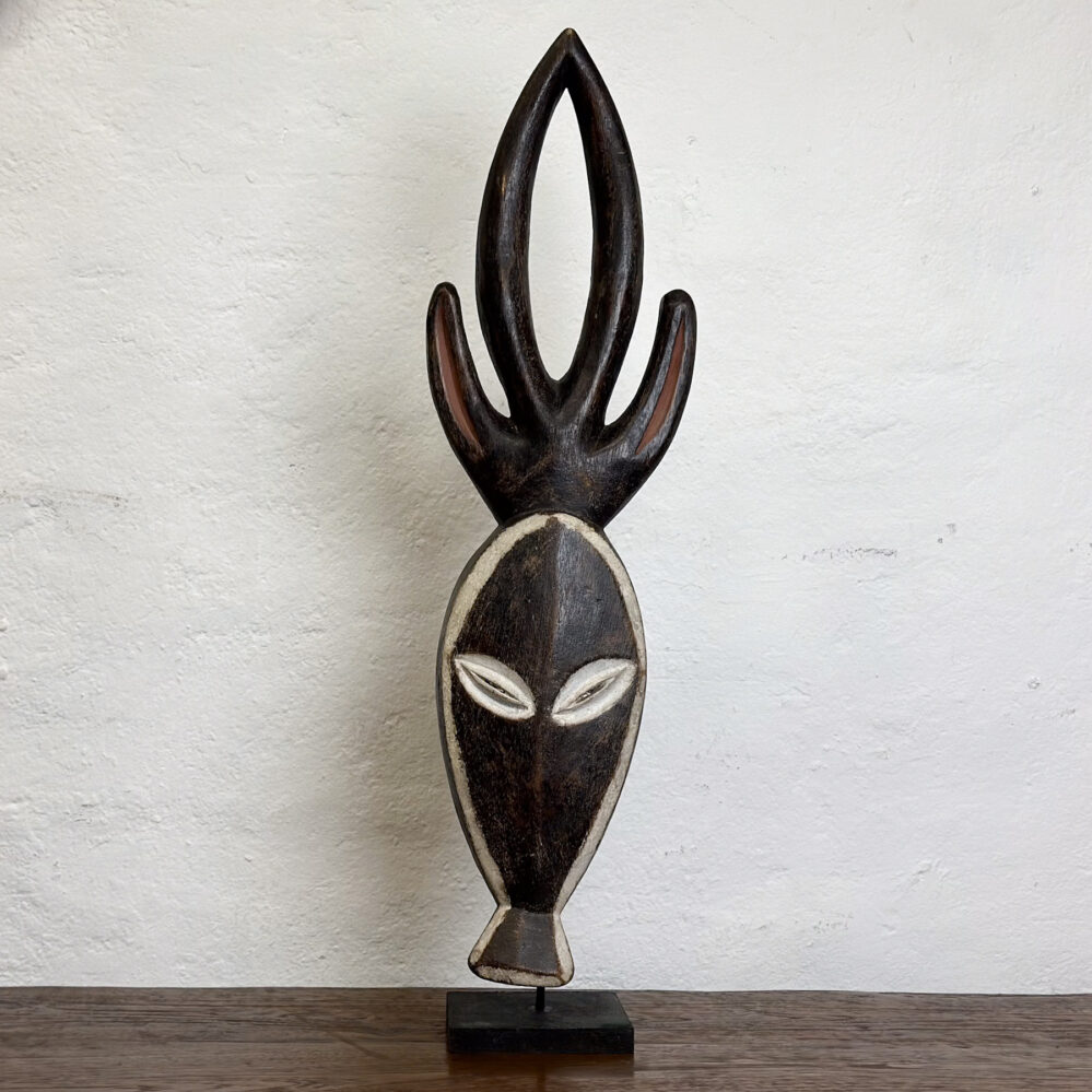 Kwele Ekuk Mask, Gabon: 190x120x700mmH_AFR11303.1