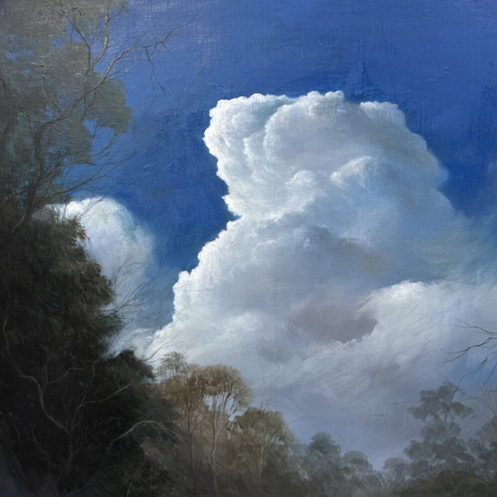 Ephemeral Beauty: 400x400mm_oil on linen