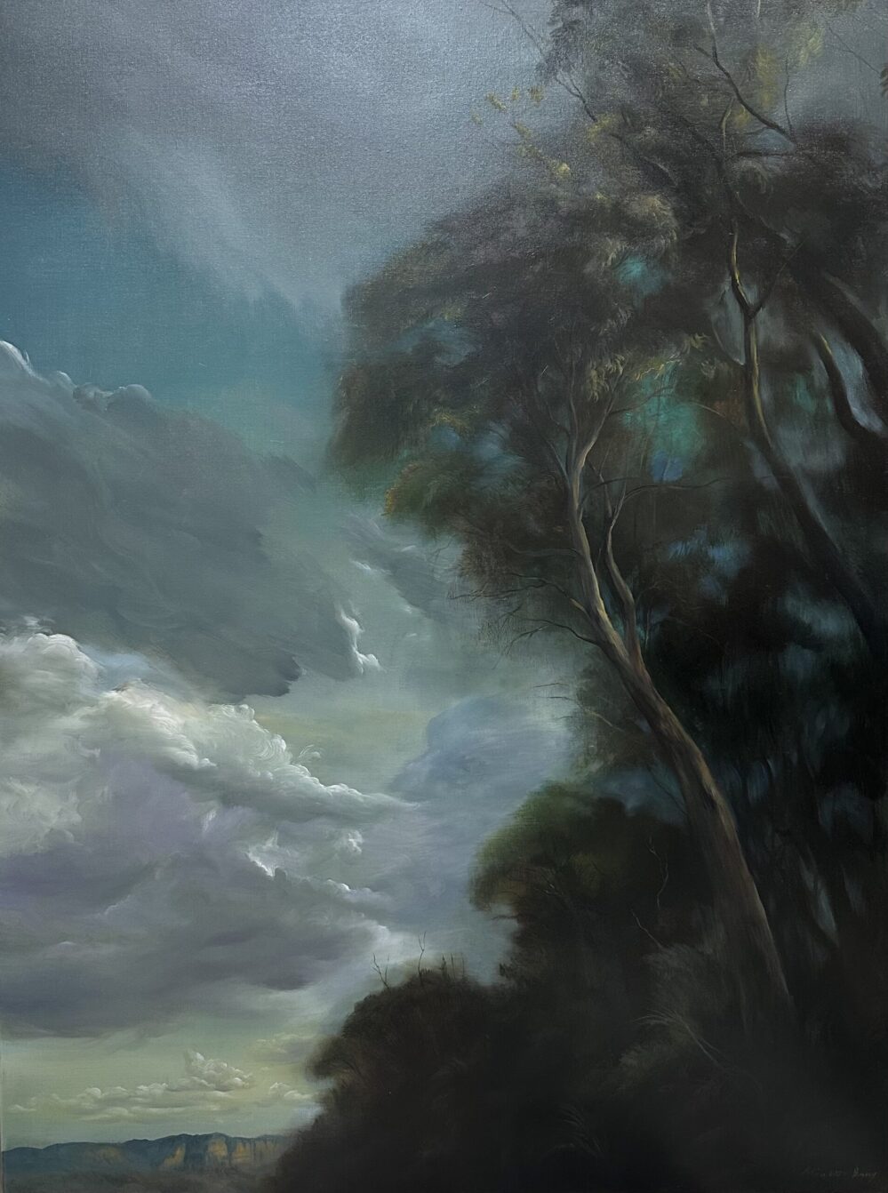 Romantic Landscape: 1220x920mm_oil on linen