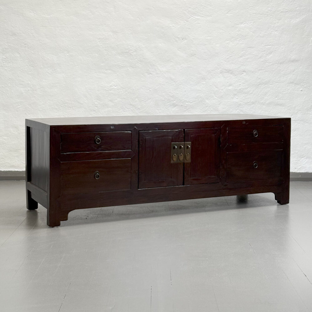 Vintage Chinese Low Cabinet: 1580x510x560mm_C17828