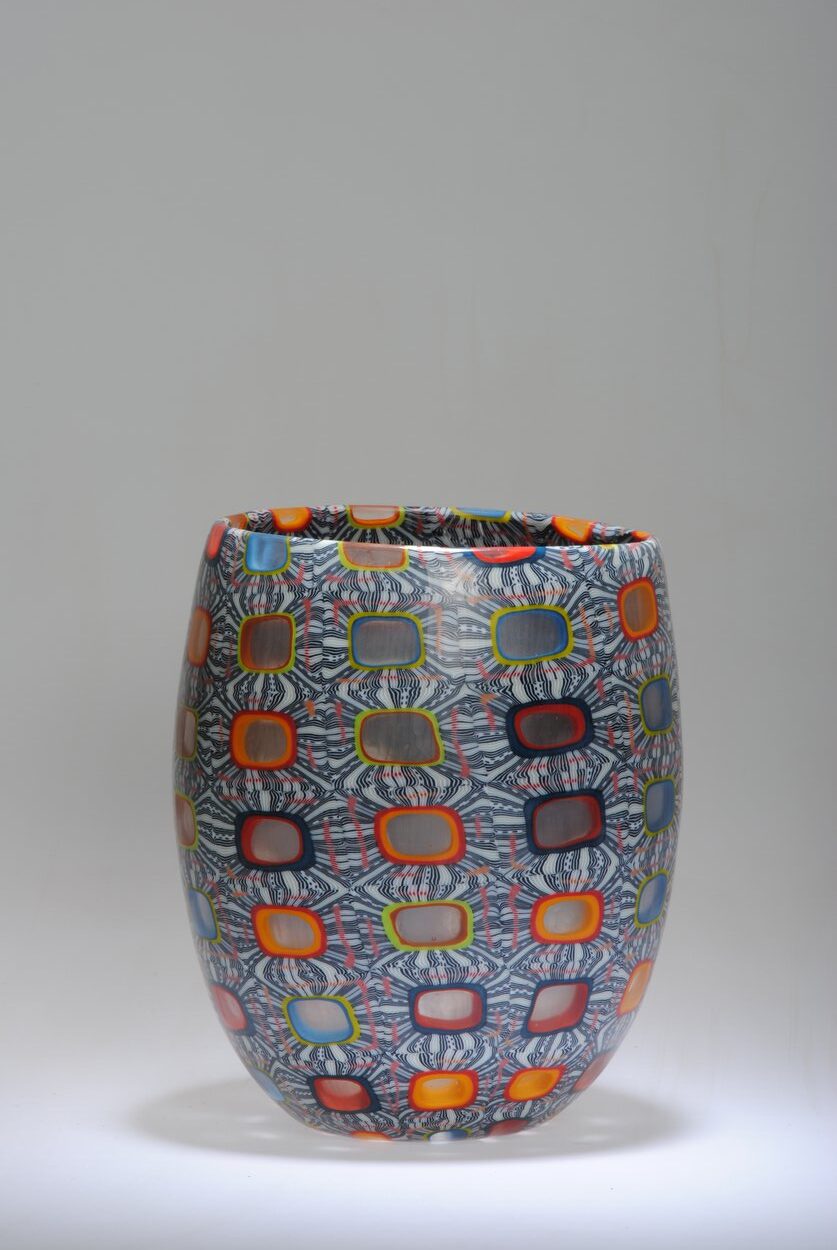 Chroma 17 #6: 230x190mm_kiln formed and blown glass