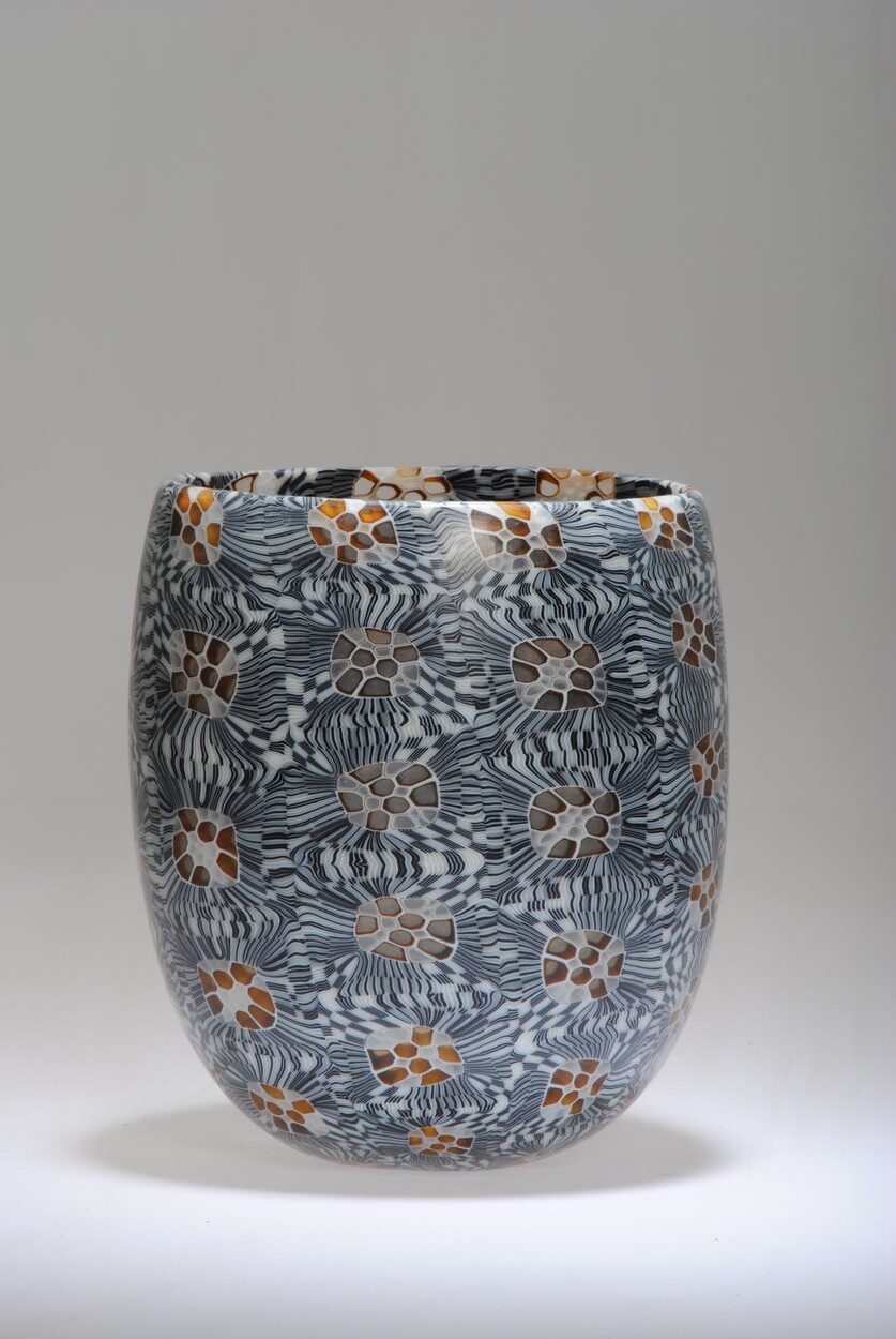 Chroma 19 #4: 185x160mm_kiln formed and blown glass