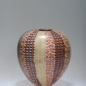 Textile !0 #1: 180x170mm_kiln formed and blown glass