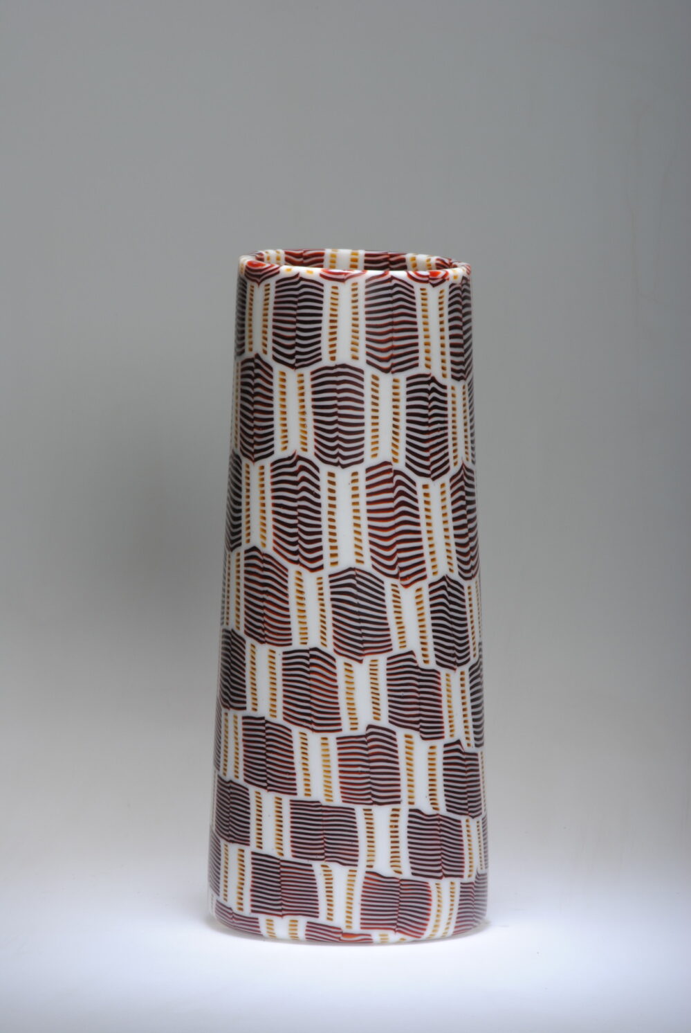 Textile 07 #29: 315x135mm_kiln formed and blown glass