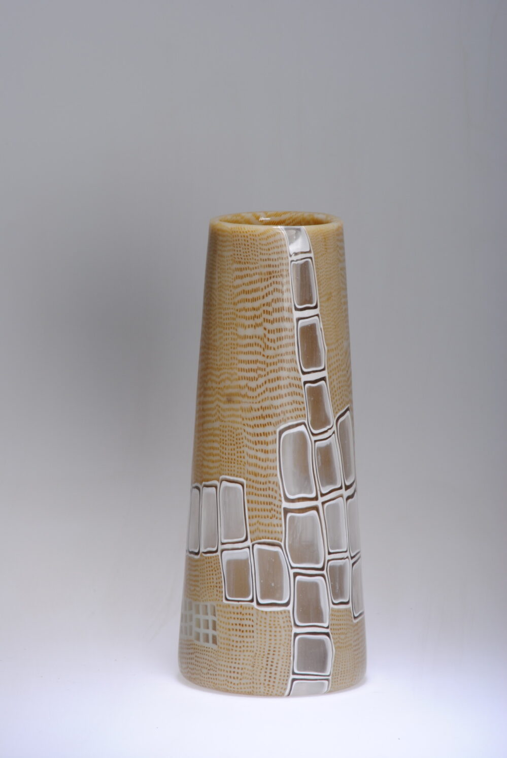 Vista 03 #4: 260x105mm_kiln formed and blown glass
