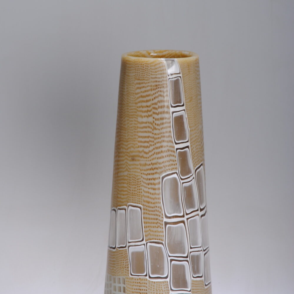 Vista 03 #4: 260x105mm_kiln formed and blown glass