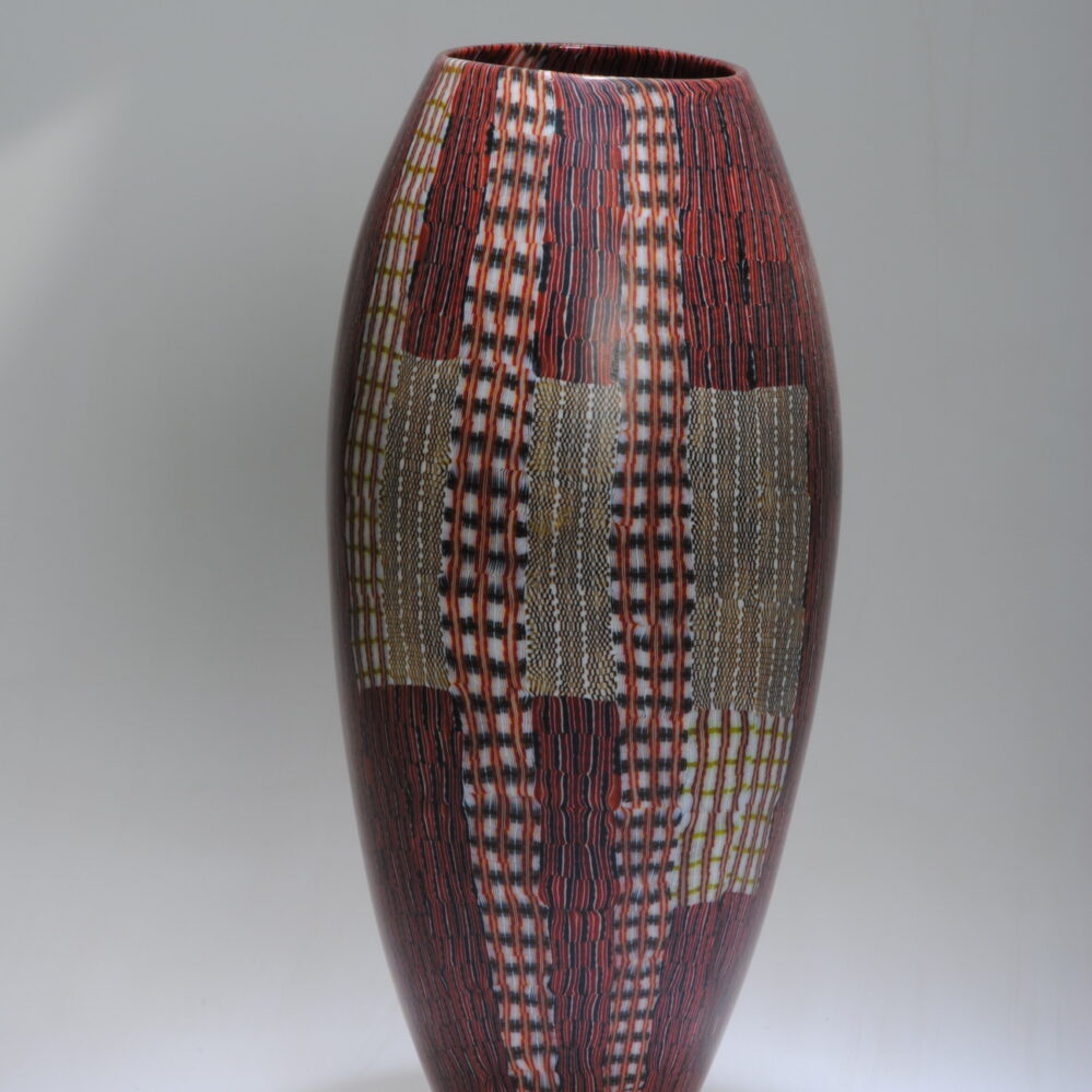 Vista 07 #7: 350x165mm_kiln formed and blown glass