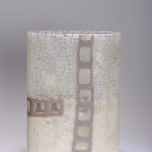 Vista 08 #5: 265x195x70mm_kiln formed and blown glass