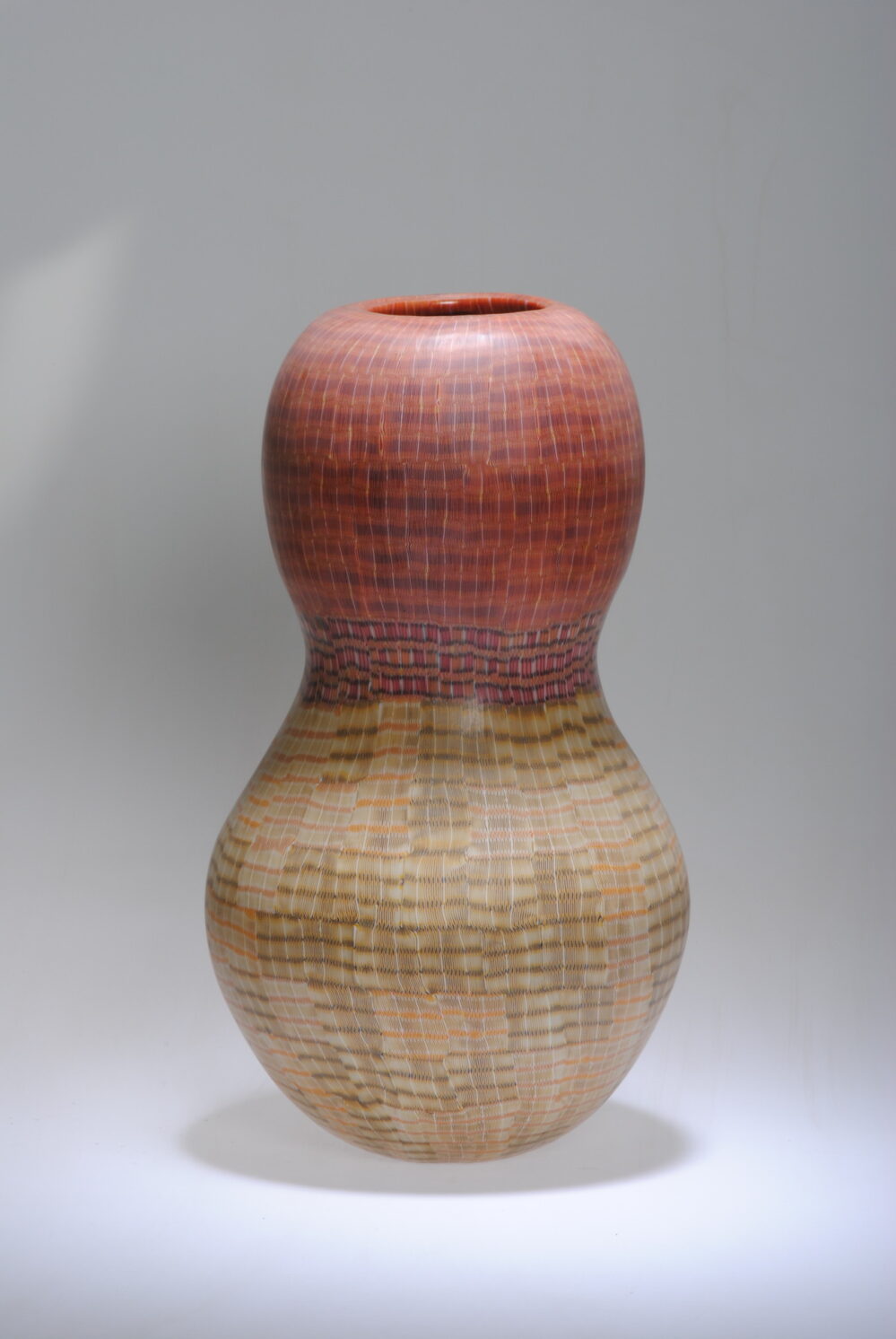 Vista 09 #3: 340x185mm_kiln formed and blown glass
