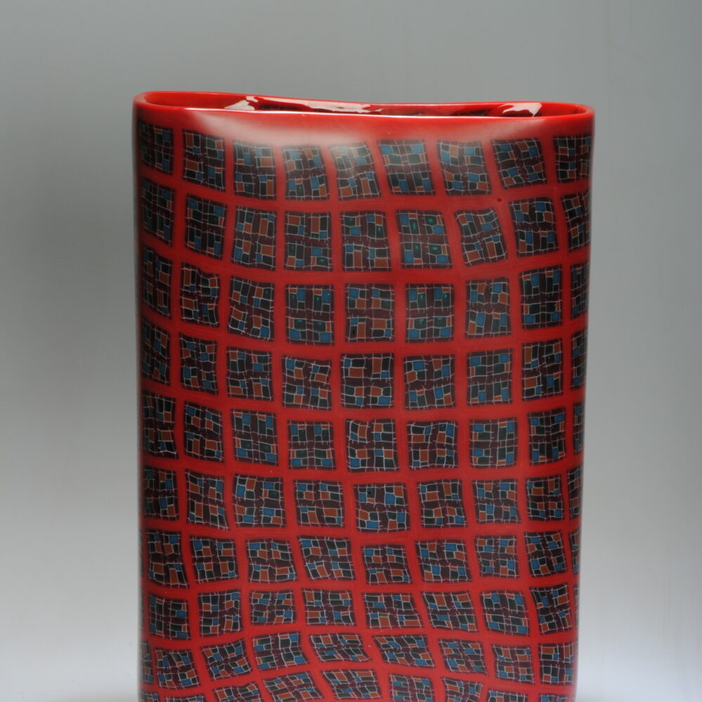 Vista 10 #7: 285x210x70_kiln formed and blown glass