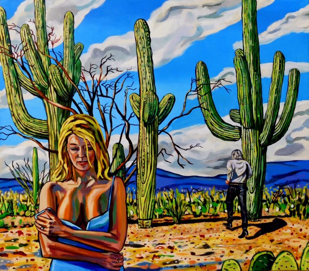 Where Old Men Go: 1220x1520mm_oil on canvas
