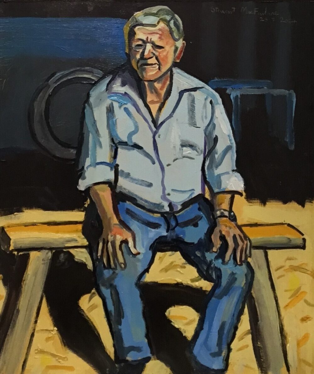 Brian Courtice: 2024_525x460mm_oil on canvas
