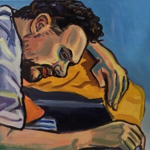 Jonathan: 2024_410x405mm_oil on canvas