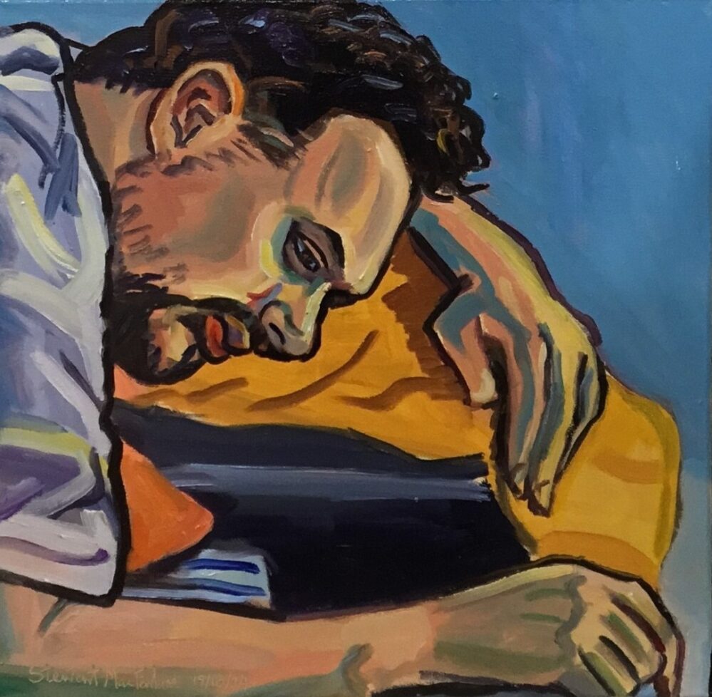 Jonathan: 2024_410x405mm_oil on canvas