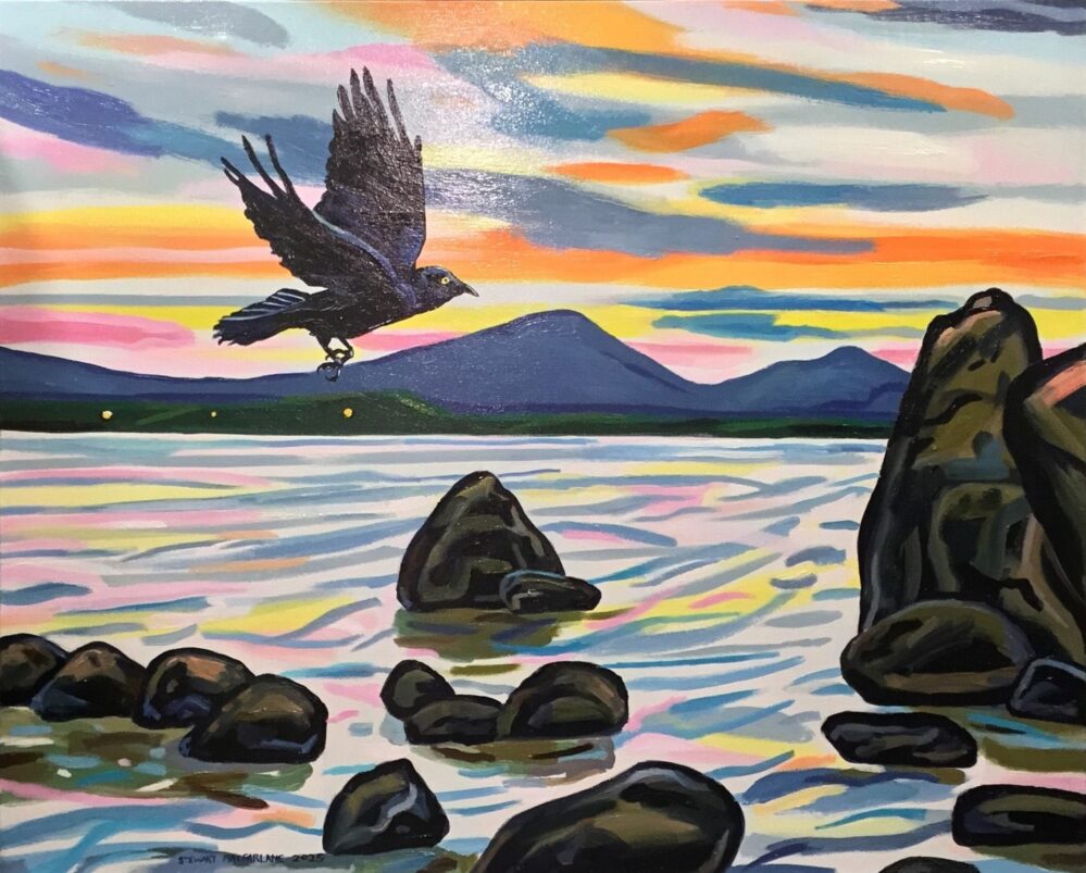 Learning to Fly: 2025_1020x1220mm_oil on canvas