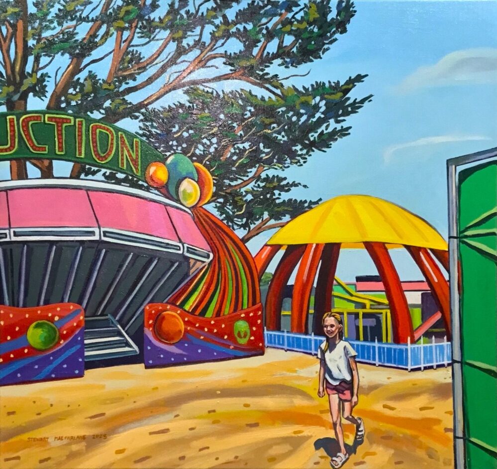 Summer Fair: 2025_1020x1110mm_oil on canvas