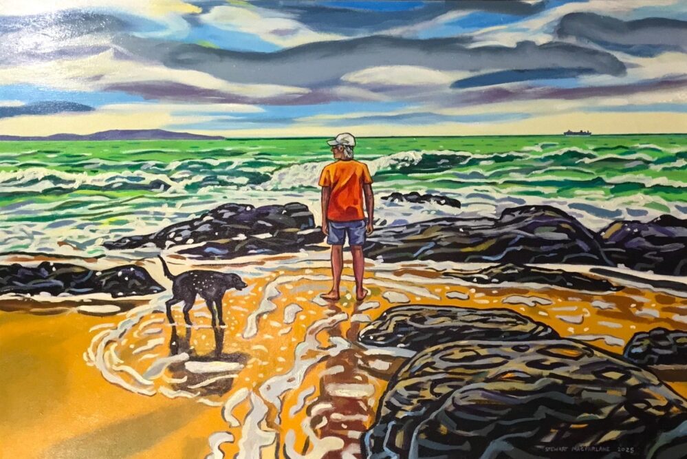 The Healing Sea: 2025_1020x1430mm_oil on canvas