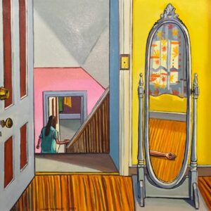 The Yellow Room: 2023_1070x1210mm_oil on canvas