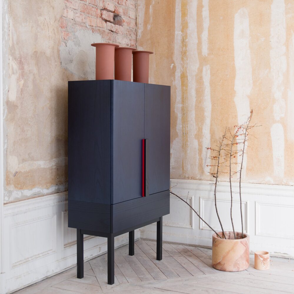 Aizome Cabinet: by Zoe Mowat for Ariake