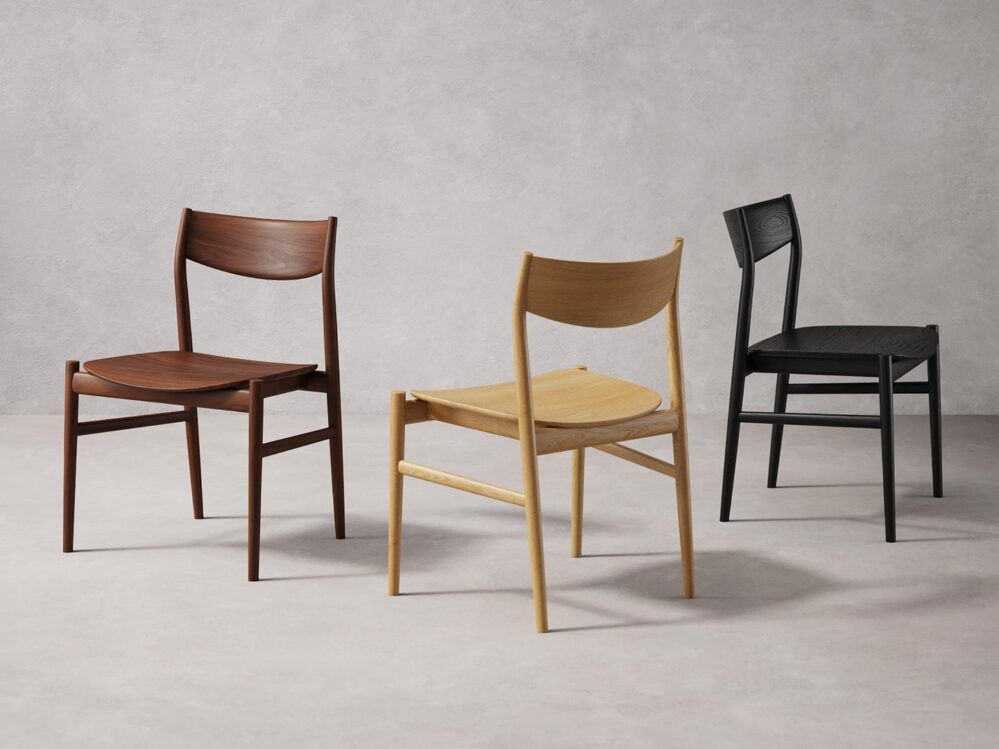 Kamuy Side chair: by Naoto Fukasawa for Conde House