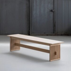 Lattice Bench: by Norm Architects for Ariake
