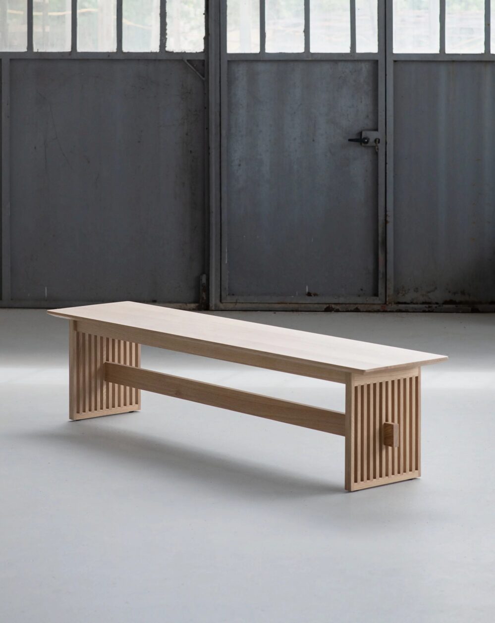 Lattice Bench: by Norm Architects for Ariake