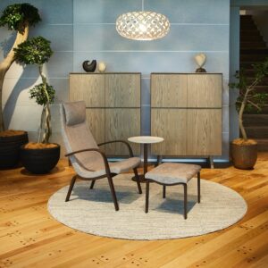 Linus Chair & Footstool: Sture Eng for Conde House