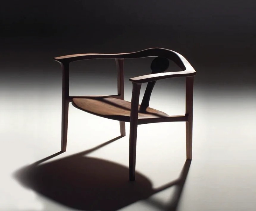Nagare Lounge Chair: by Masayuki Nagare for Conde House