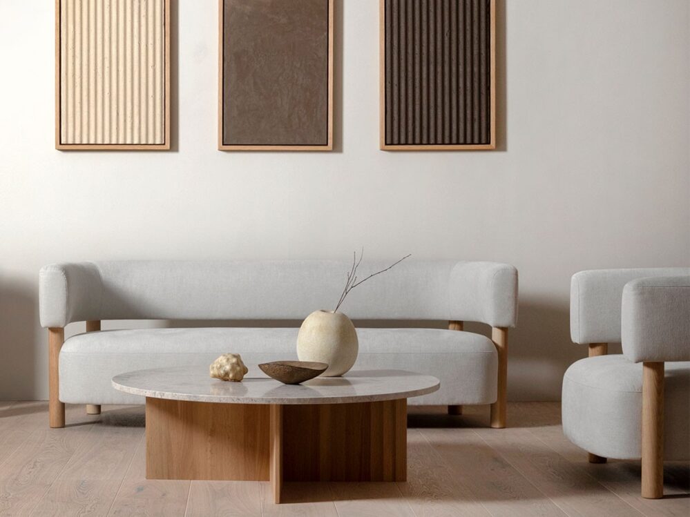 N-S03 Sofa: by Norm Architects for Karimoku Case