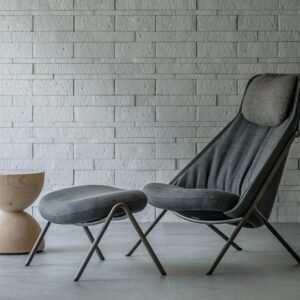 Blanche Lounge Chair: by Patrick Norguet for Hoshina