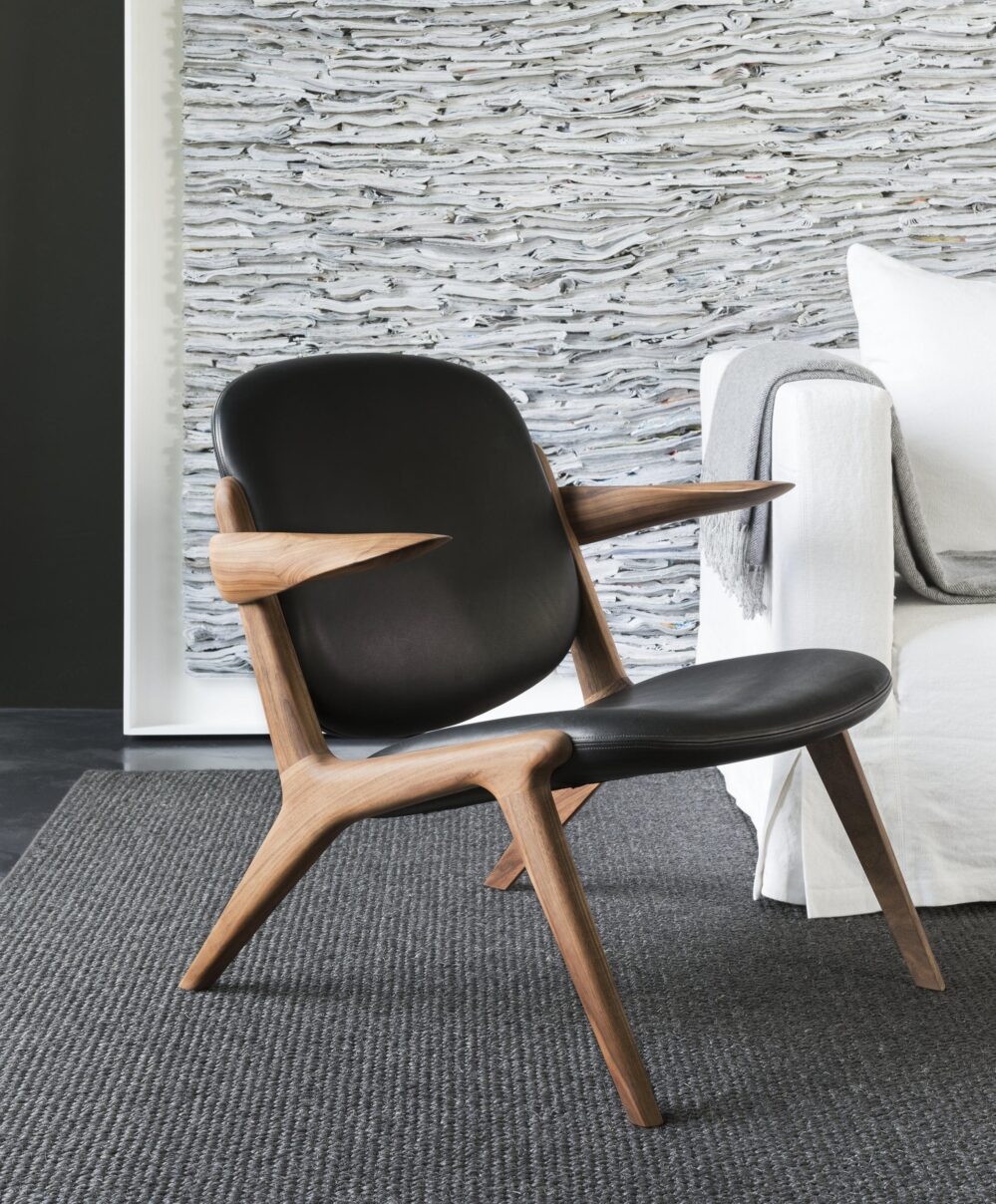 IS Lounge Chair: by Inoda & Sveje for Miyazaki Isu
