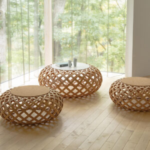 Kina Coffee Table: by David Trubridge for Conde House