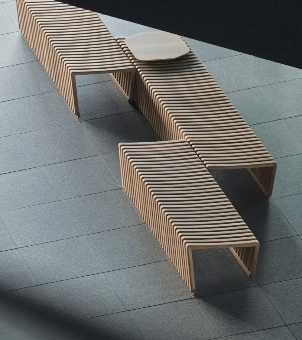 Nakka Bench: by Taiji Fujimori for Conde House