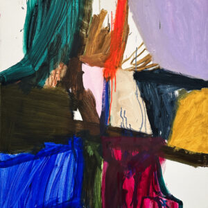 Splits: 2024_Oil on linen_155 X 104CM