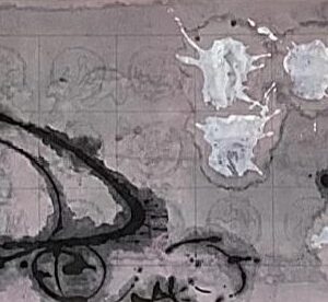 The Transit of Venus II_ink on xuan paper_34x138cmW_Dreid