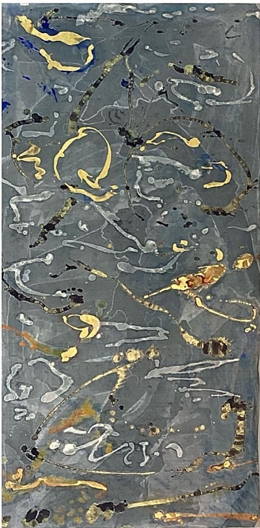 Welcome the Night - Arafura Sea_ink on xuan paper_140x70cmW_DReid