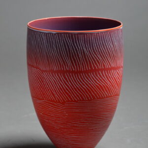 East Kimberley 2025_Geikie Gorge_ceramic vessel_255x170mm