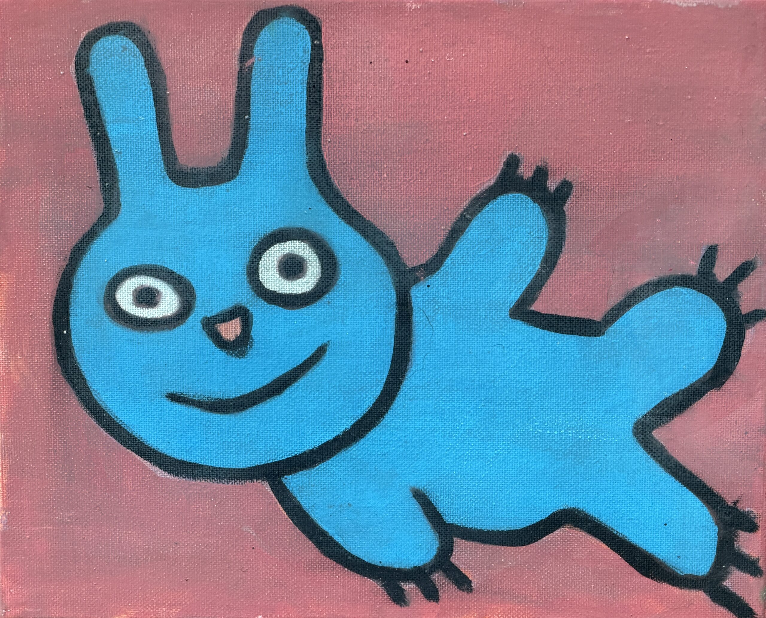 Bunny - 2025, oil on canvas, W25xH30cm