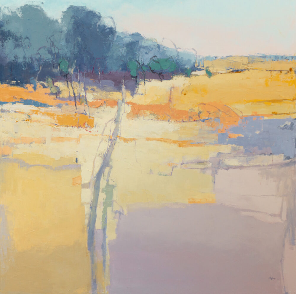 Evening Shadows Begin to Play_1370x1370mm_2026_oil on canvas