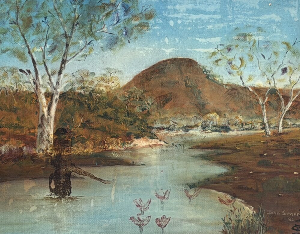 Fragments of Memory - 2024, gel transfer on original painting - Daub, W43xH36cm