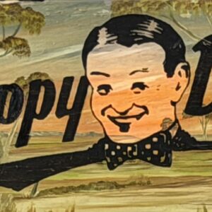 Happy Day Daub - 2024, gel medium transfer, W50 H35cm