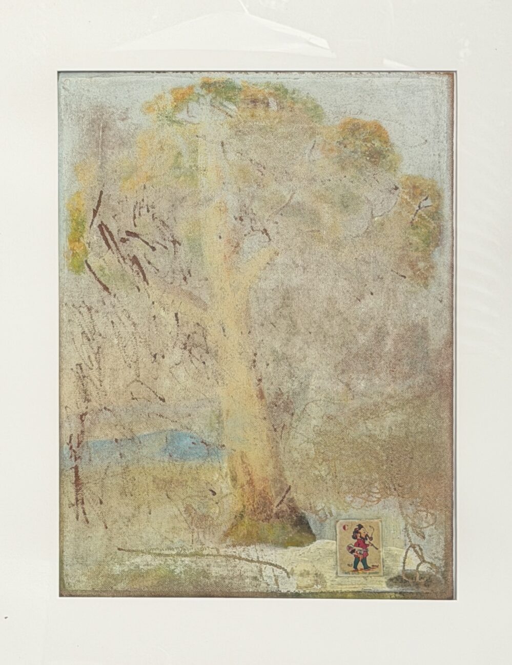 Mr Daub the Painter - 2002, playing card on original painting - Daub, W68xH83cm