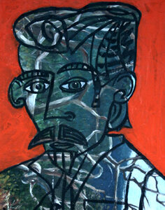 Portrait of the previous artist who was a communist - 2002
