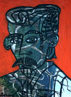 Portrait of the previous artist who was a communist - 2002