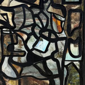 The Sum of its Parts - 2024, fragments of original paintings reassembled - Daub