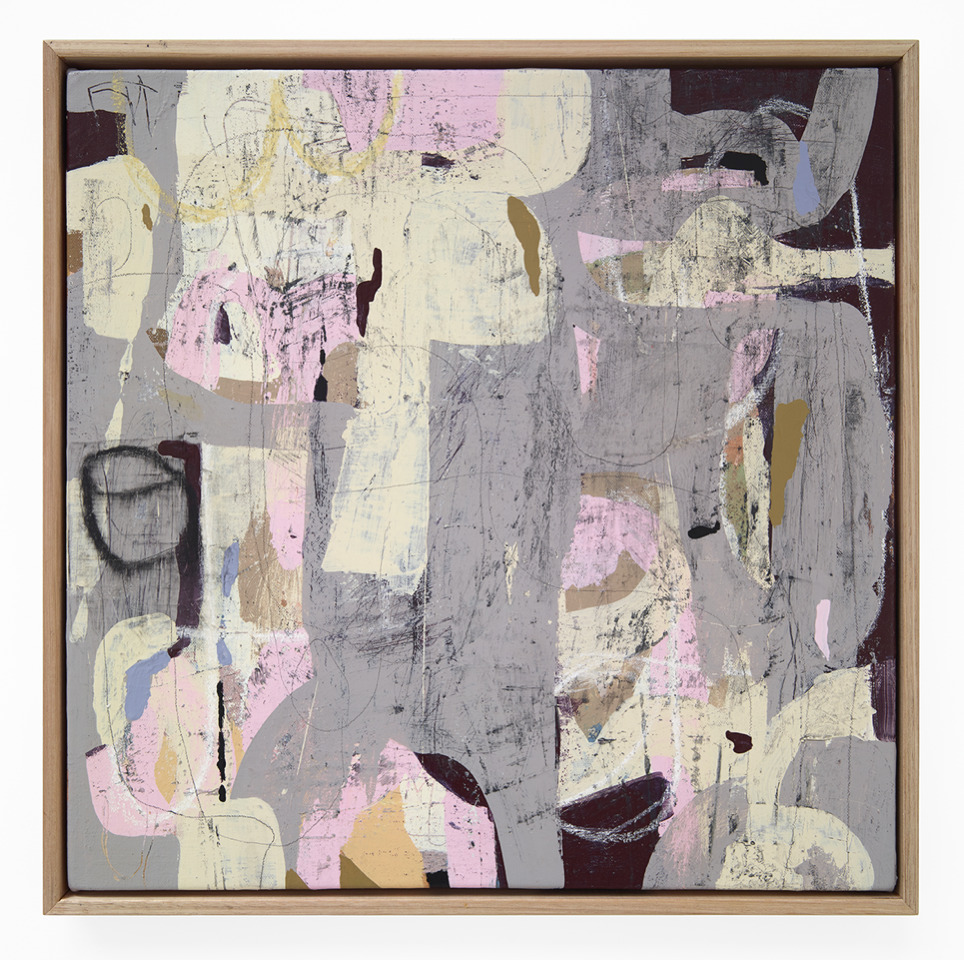 Kopiko Coffee Candy_Acrylic, wax paste, acrylic ink on canvas_40x40cm