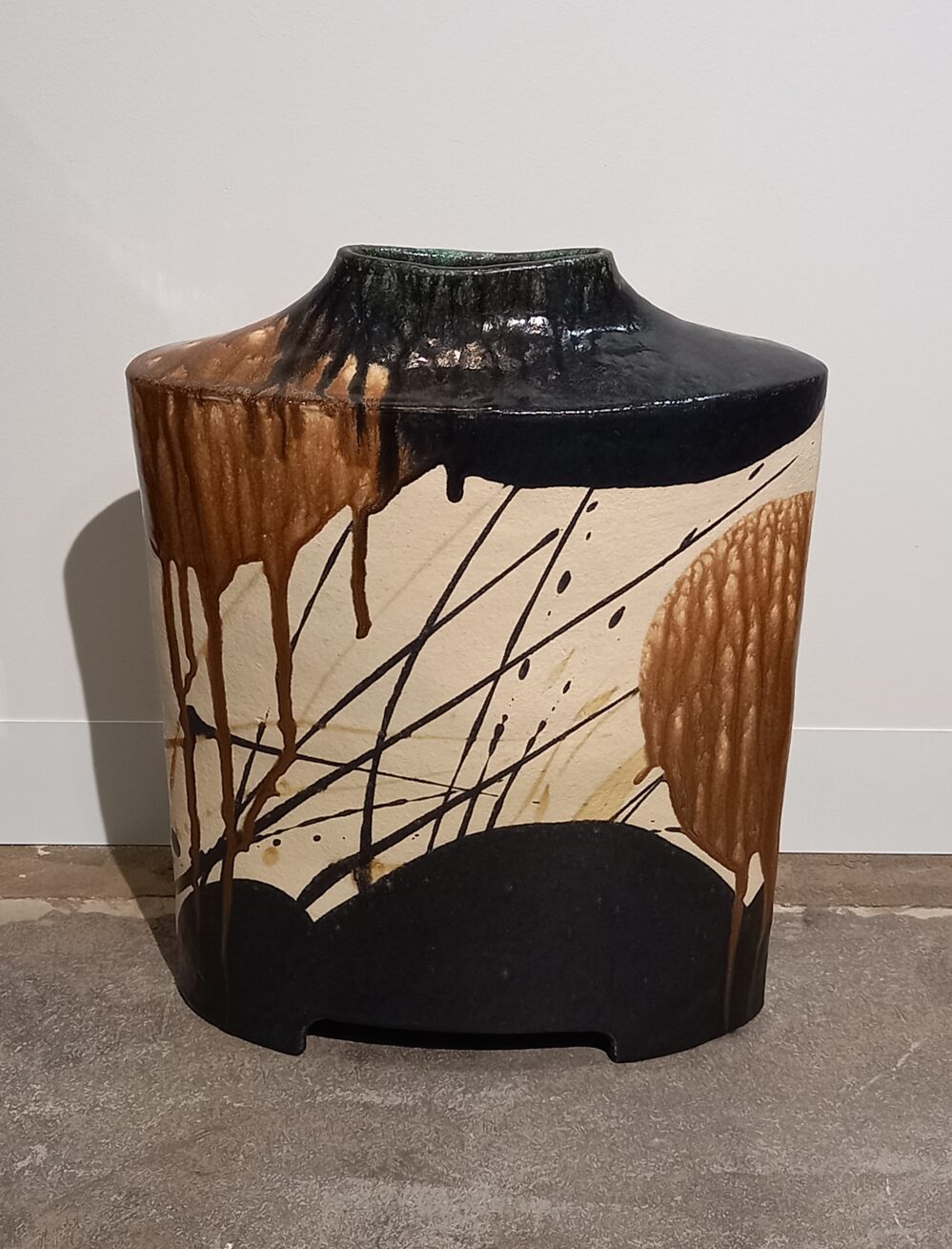 Chance Encounters _490x390mm_2023__multi glazed, multi fired