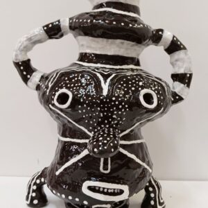 Humbug _Handmade and painted ceramic, 215x265mm
