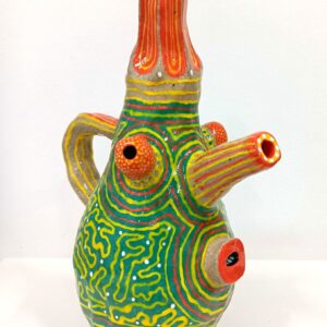 People Have Said I’m A Lot To Take On _Handmade and painted ceramic, 150x230mm